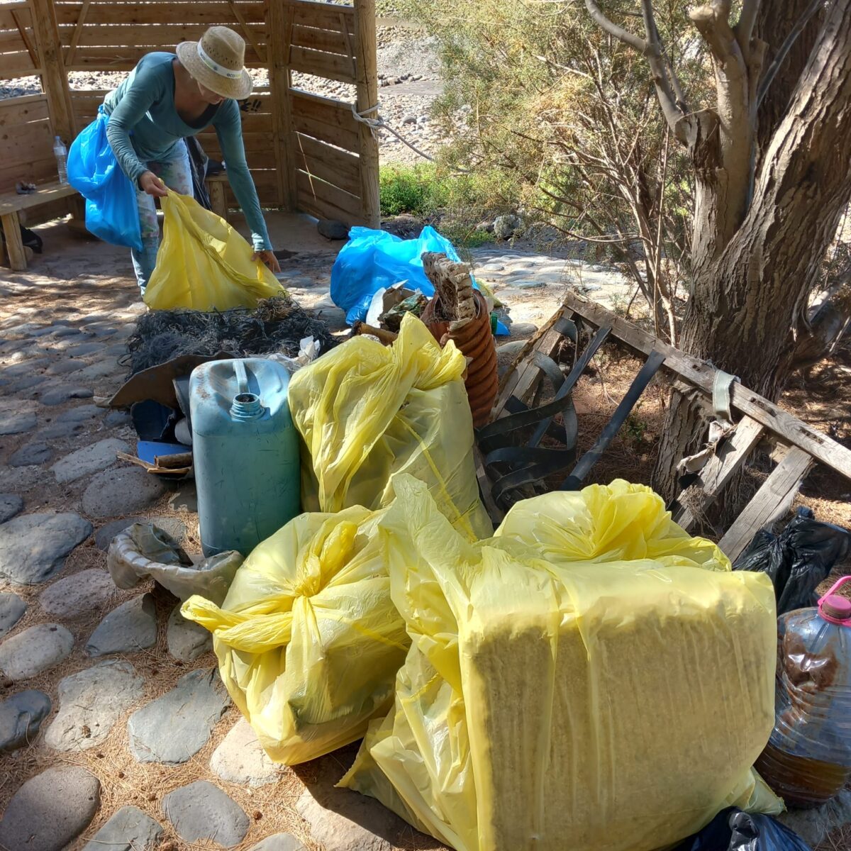 Una Jornada De Limpieza Comunitaria Se Salga Con La Recogida De Casi