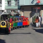 trenecito en las calles de El Casco