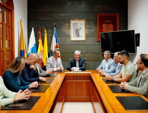 El presidente del Gobierno de Canarias, Fernando Clavijo, realiza una visita institucional a La Aldea de San Nicolás