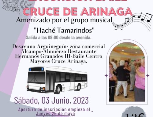 El Ayuntamiento de La Aldea de San Nicolás abre las inscripciones para participar en la excursión-baile en el Club de Mayores del Cruce de Arinaga