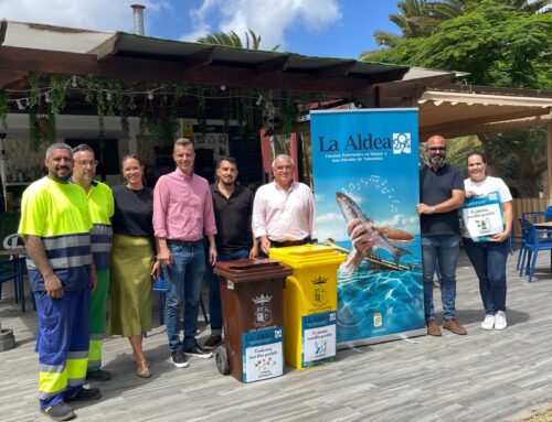 El Área de Residuos del Ayuntamiento de La Aldea lleva a cabo la campaña ‘Cuidemos nuestro pueblo’ con motivo de las fiestas patronales en honor a San Nicolás de Tolentino