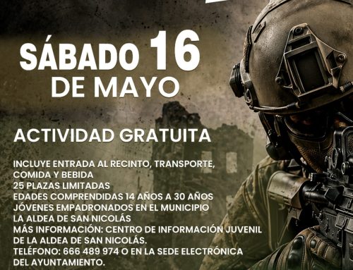 La Aldea de San Nicolás organiza una jornada de Airsoft para promover el ocio saludable entre los jóvenes del municipio