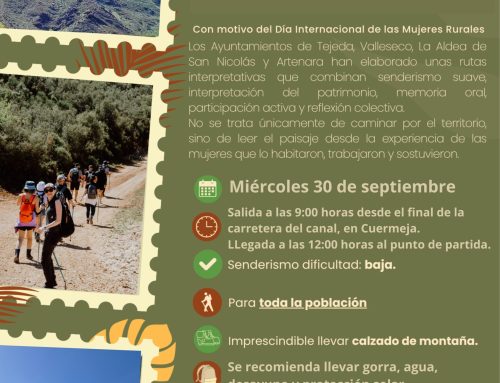 La Aldea de San Nicolás conmemora el Día Internacional de las Mujeres Rurales con una caminata interpretada en Cuermeja