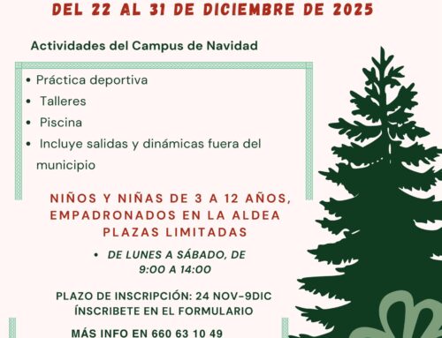 La Aldea de San Nicolás pone en marcha el Campus de Navidad con actividades, deporte y apoyo a la conciliación familiar