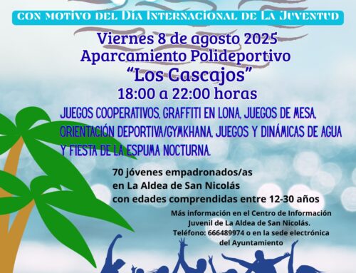 La Aldea organiza un programa de actividades dinámicas para la participación, convivencia, educación y diversión de los jóvenes del municipio