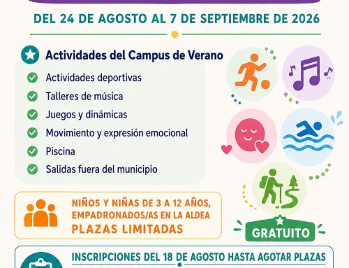 La Aldea de San Nicolás apuesta por la conciliación laboral y familiar en verano a través del Plan Corresponsables