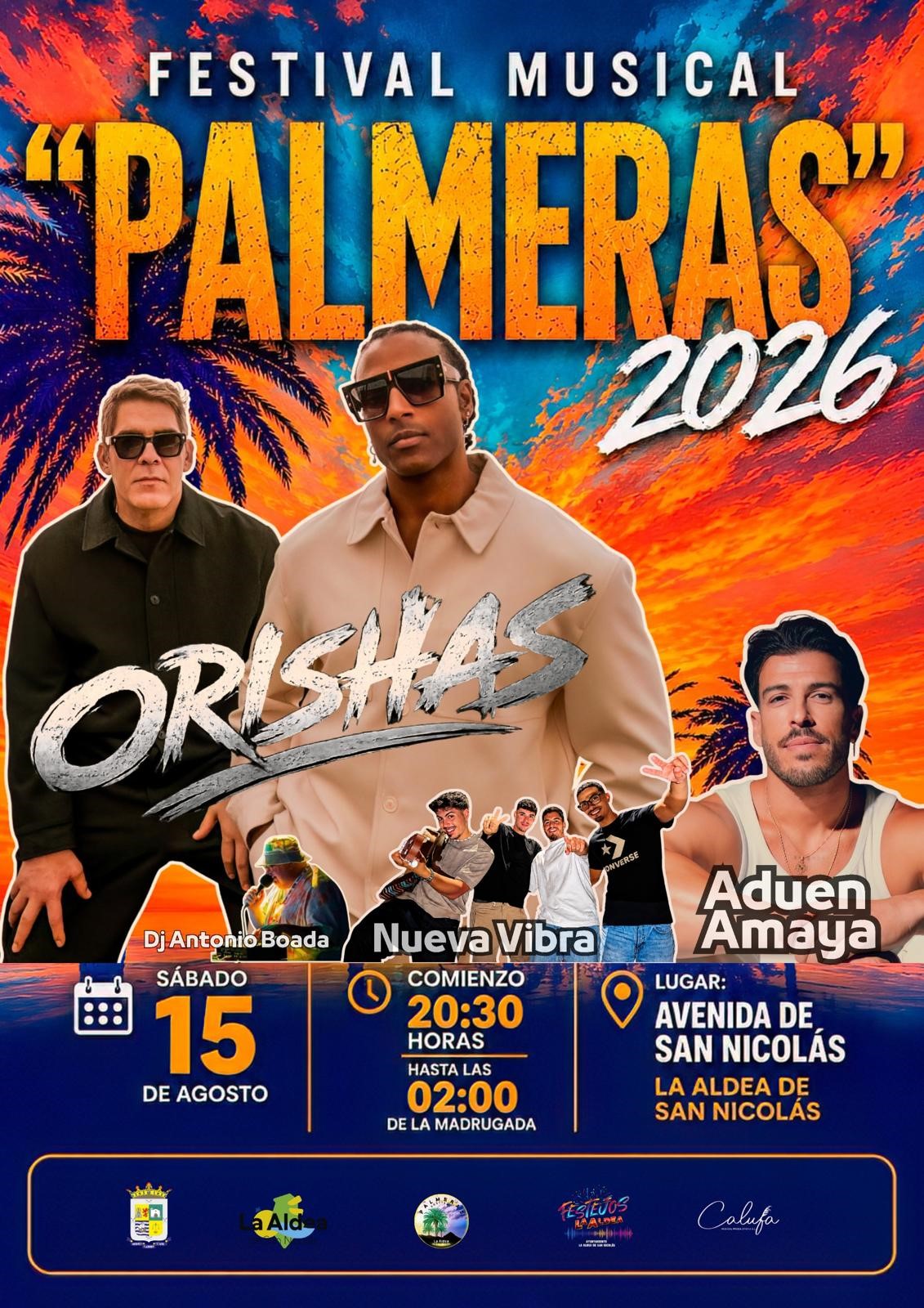 CARTEL FESTIVAL PALMERAS