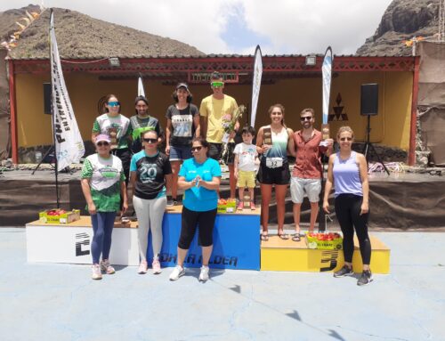 Xavi Tomaso y Silvia León se proclaman campeones de la carrera de 25 kilómetros de  la III edición de la carrera Guguy Trail Entrecorrales Tasartico