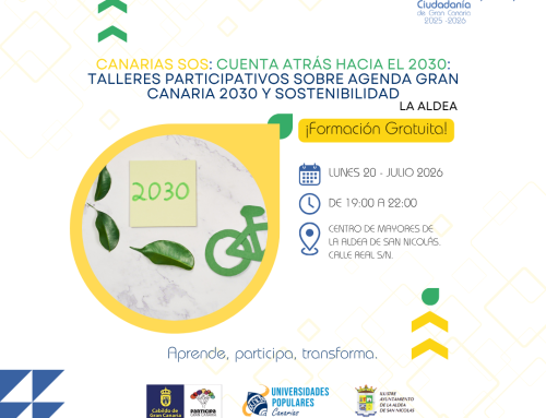 La Aldea de San Nicolás promueve la participación ciudadana con un taller sobre la Agenda Gran Canaria 2030