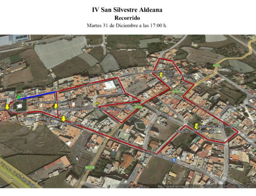 Cortes de tráfico con motivo de la San Silvestre Aldeana hoy, martes 31 de diciembre