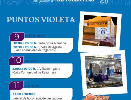 La Aldea de San Nicolás vuelve a apostar por unas Fiestas Patronales libres de violencias machistas con la instalación de Puntos Violeta