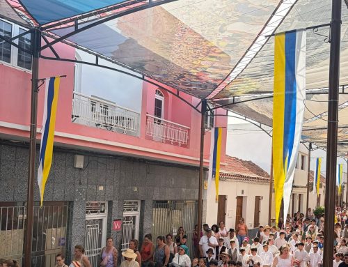 La Aldea de San Nicolás celebra su Romería Chica con la participación de más de 400 escolares del municipio