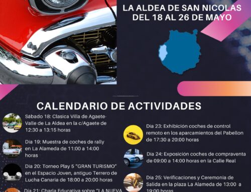 La Aldea de San Nicolás celebra la Semana del Motor con un extenso programa de actividades