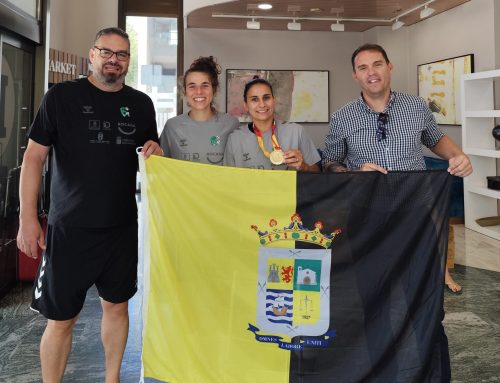La Aldea de San Nicolás celebra el título nacional del Rocasa Gran Canaria con la aldeana Lourdes Guerra entre sus protagonistas