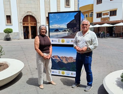 La Zona Comercial Abierta de La Aldea de San Nicolás incorpora nuevos puntos de información para reforzar la promoción del comercio local