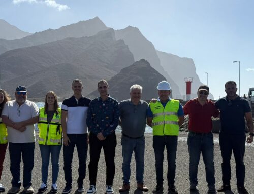 Las obras del refugio pesquero de La Aldea avanzan a buen ritmo 